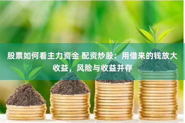 股票如何看主力资金 配资炒股:用借来的钱放大收益,风险与收益并存