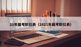 21年国考职位表（2821年国考职位表）