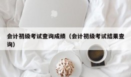 会计初级考试查询成绩（会计初级考试结果查询）